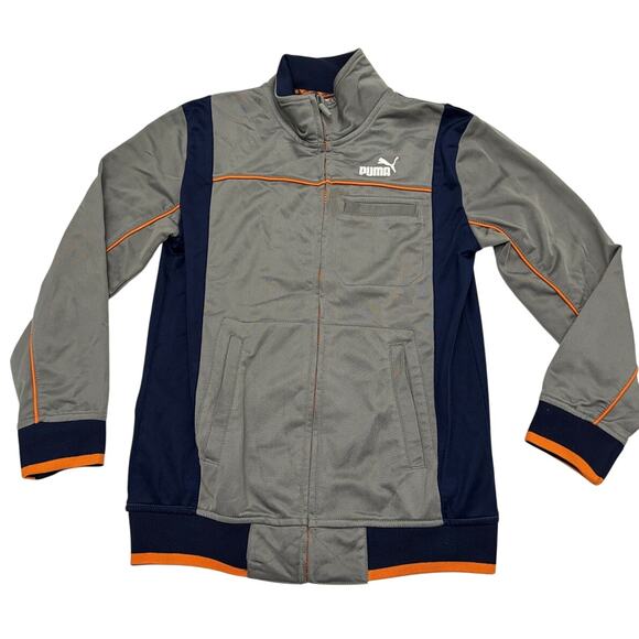 Boy's S | PUMA Zip-up Track Jacket - Picture 1 of 7